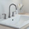 Bathroom Basin Widespread Faucet Brushed Nickel 8 Inch 3 Hole