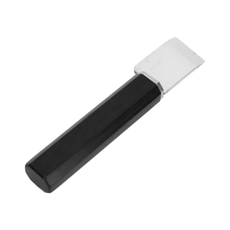 Leather Skiving Knife Tight Connection DIY Handicraft Ergonomic Ebony Leather