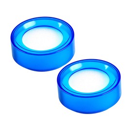 DIYEAH 1set Money Counting Hand Wet Device Finger Sponge Counting Money Sponge to Count Money Plastic 2pcs