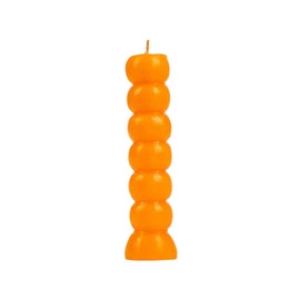 7 Knob Wiccan Pagan Hoodoo Spell Candle (Orange)