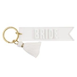 Santa Barbara Design Studio Wedding Acrylic Key Chain, 4-Inches Long, Bride