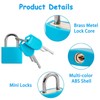 Suitcase Locks with Keys, Small Travel Luggage Suitcase Lock, Multicolor