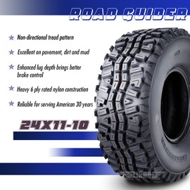 One New ATV Tire 24x11-10 24x11x10 6PR 10271