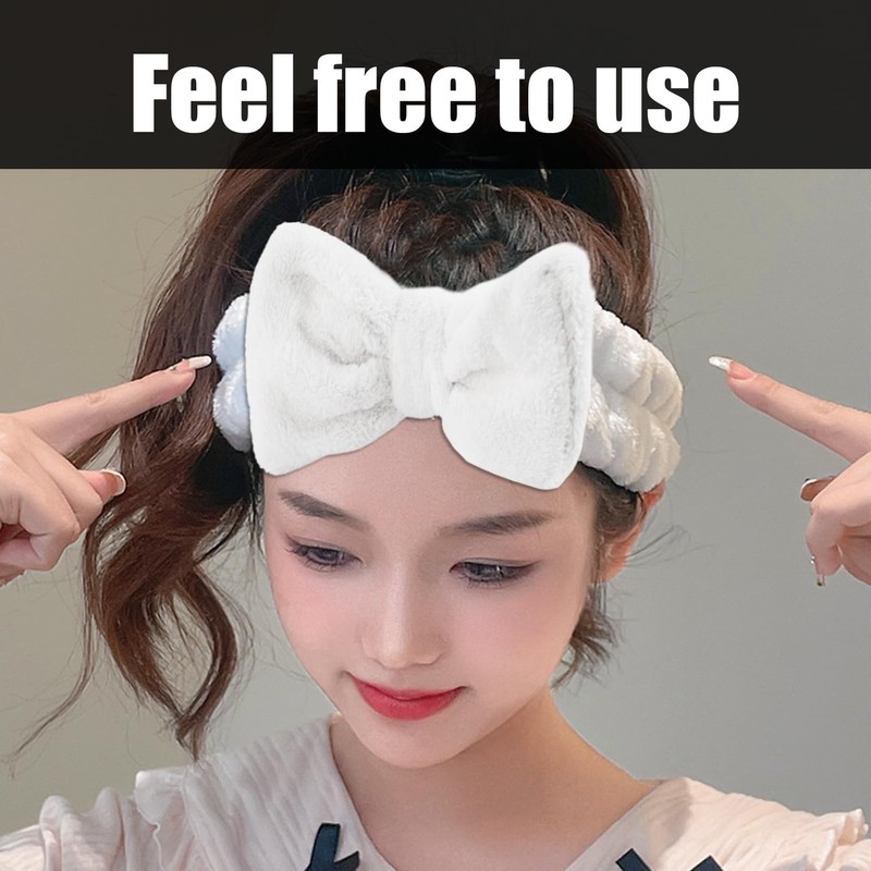 2 Pcs Hair Ties With 2 Pcs Wrist Towels, Elastic