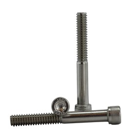 Stainless 1/4-20 x 2-1/4" (1/2" to 3" Available) Socket Head Cap Screws, Full Thread, Hex Drive, Stainless Steel 18-8, Coarse Thread (1/4-20 x 2-1/4")