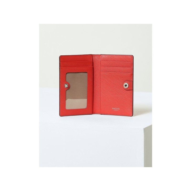 Hazzys (신세계센텀점)NOMAD레드 퍼피로고 플랫 카드지갑 HIHO5E134R2 (NOAMAD) Red Puppy Logo