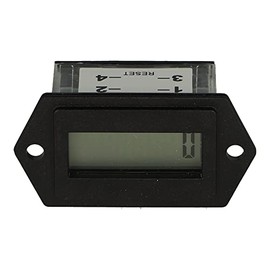 3400-0010 | TRUMETER Counter, 10-300VAC/DC Input, 8 Digit, 2 Hole MOUNTING, Spade TERMINALS, External Reset