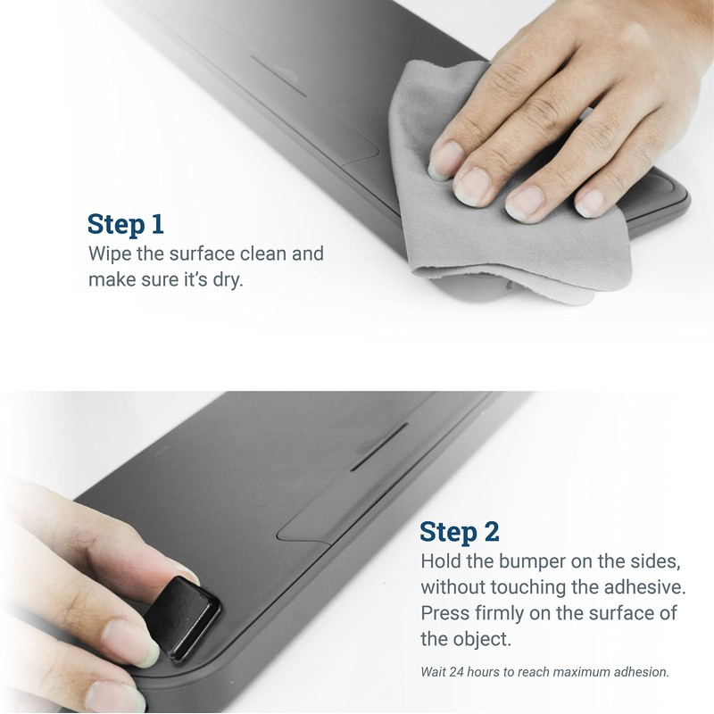 Rubber Bumpers Self Adhesive Large - 20 Pack - Non