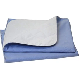 Big Size Washable Bed Pad/XXL Incontinence Underpad - 36 X 72 - Mattress Protector - Blue