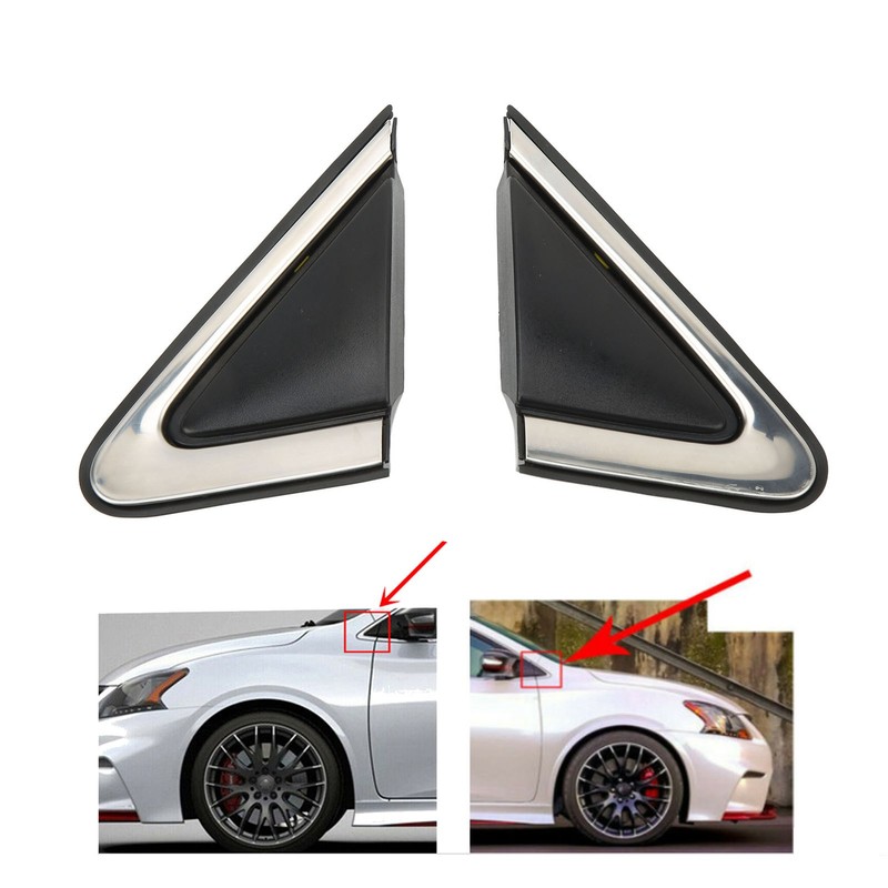 1 Pair Car Front Left Fender Cover 96318 3SG0A Rounded
