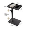 YUHFERA Sofa Armrest Tray Table for Couch - 360° Swivel