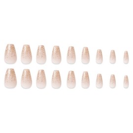 Dashing Diva Magic Press Nail Tip Set, Glitter, 1 Piece / 데싱디바 매직프레스 네일팁 세트, 글리터리, 1개