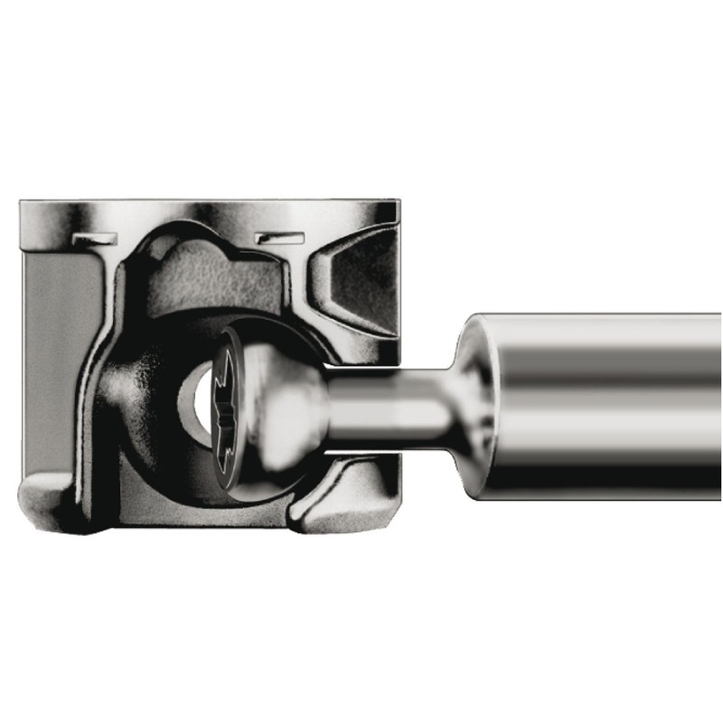 Gedotec Furniture Connector Set Eccentric with Cover Edge Cabinet Connector