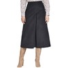 Chums Ladies Cord Skirt Navy 14 Petite
