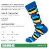 BISOUSOX Gifts for Men Funny Socks Men 39-46 Colourful Men's