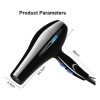 Secadora Cabello Portatil Pelo Viaje Protection 1000w