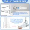 Dreyoo Four in One Tub Adapter, Bathtub Faucet Adapter Slip