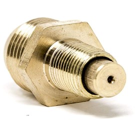 MI MADOL IMPORTS, LLC MADOL Propane Jet Connector, Brass Orifice Fitting with 3/8” Male Flare x 1/8” Male MNPT Nozzle, for Burners Grills, Propane Appliances. Conector para Quemador Propano