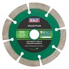 Worksafe WDVP100 Ø100 x 16mm Value Plus Diamond Blade