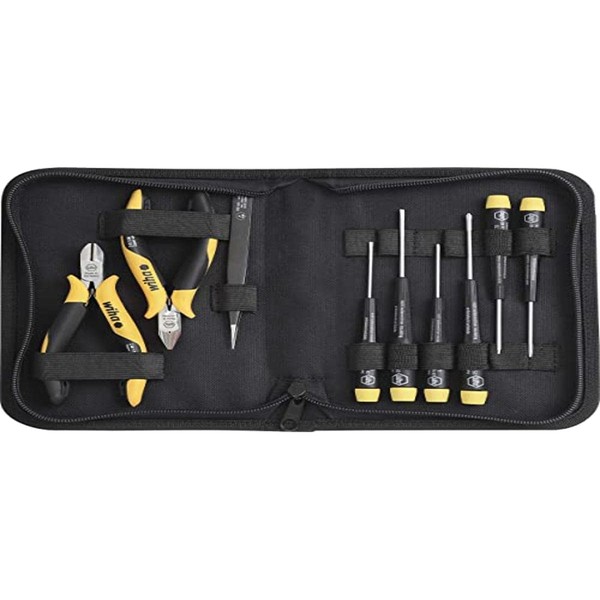 Wiha ESD 43994 Tool Set 10 Pieces Including Bag I