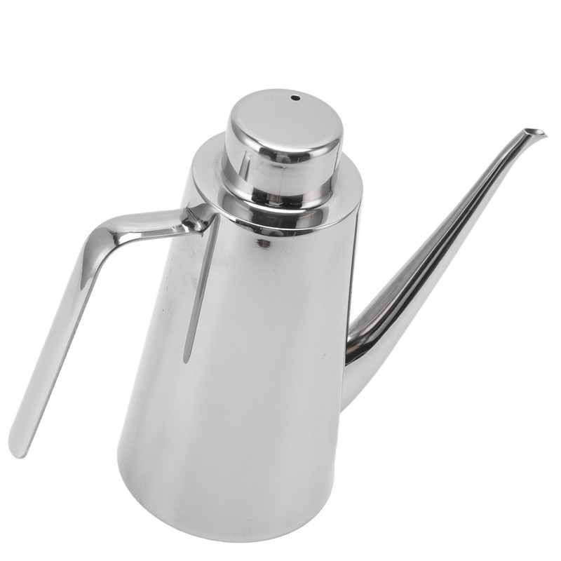 Large 850ML 304 Stainless Steel Olive Oil Vinegar Batcher Bottle