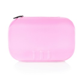 CaseSack Case compatible with Meta Quest 3/ 3s and Meta Quest 2, Organizing travel case for VR Headset, controller and accessories, with shoulder strap for easy carrying and play (Pink)