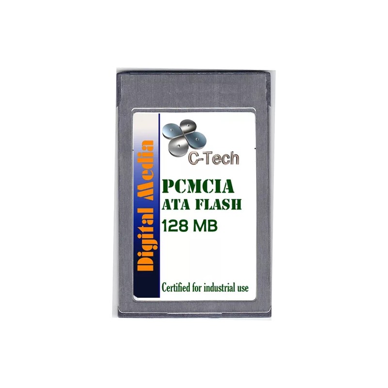 C-tech 128MB ATA Flash PC Card (PCMCIA)