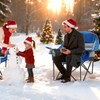 Oversized Extra Large Heated Padded Camping Chair up to 500lbs