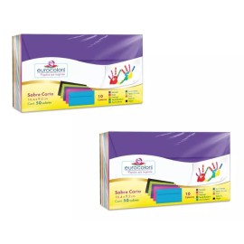 Eurocolors Sobre Carta Eurocolors  Sobres Multicolor 100  Pz