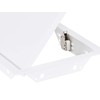 20x20 cm / 8x8 inch White Metal Access Panel -