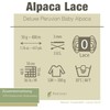 PASCUALI Alpaca Lace, 100% Alpaca Wool, Alpaca Wool for Knitting