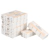 Xeabia Soft Facial Tissues, 4-Ply Mini Type Pocket Packs Tissues,