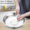 HaSteeL Cheese Melting Dome Set of 2, 12 Inch Round