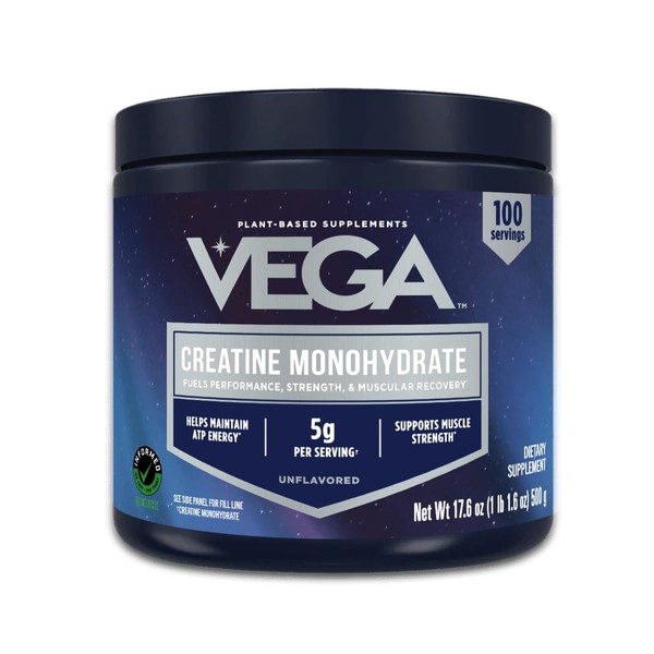 Vega Creatine Monohydrate, 17.9 Ounce, 100 Servings (Pack of 1)