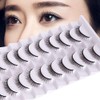 10 Pairs False Eyelashes, Natural Look Short Eyelashes, Cat Eyes,