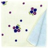 Hamamonyo Washed Towel Handkerchief, Blueberry Polka Dot