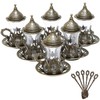 Alisveristime (Set of 6 Handmade Turkish Tea Water Zamzam Serving