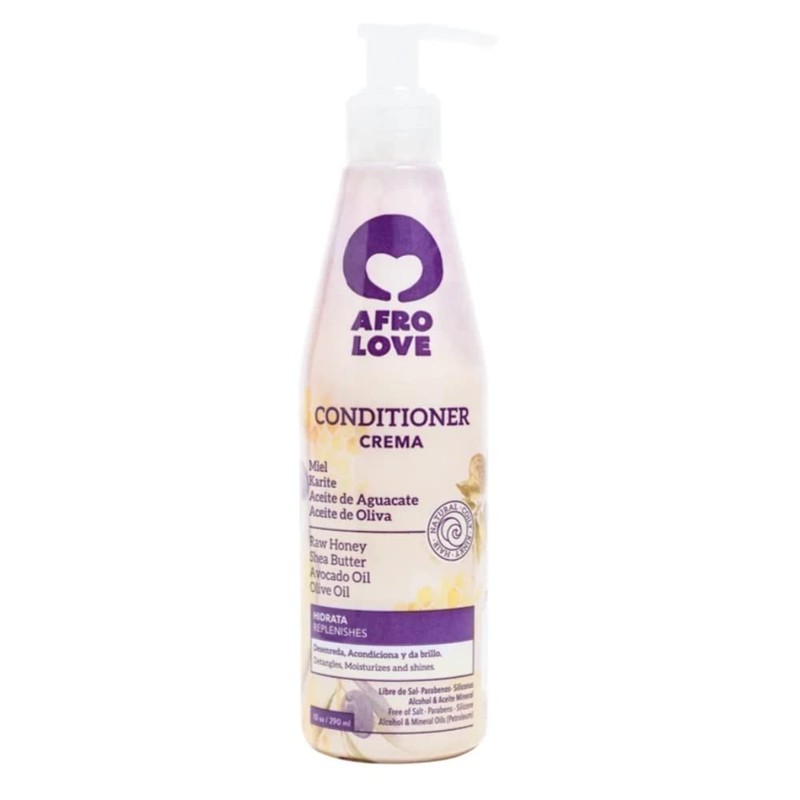 Afro Love Conditioner for Curly Hair, Deep Moisturizing & Frizz