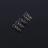 Pwshymi 100PCS/Bag Fishing Lure Spring Twist Lock Fishing Hook Centring