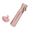 Hair Shampoo Brush Pink 300ml Spray Bottle Silicone Massage Scalp
