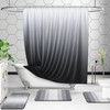 OLANLY Bathroom Rugs Sets 3 Piece, Soft Absorbent Microfiber Bath