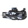 Mini Simulation Military Remote Control 6 Channel Submarine Toy Model