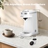 CHULUX Mini Coffee Maker for K Capsule, Single Serve Coffee