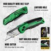 SK Folding Utility Knife with Additional Wire Cutter, Quick Change