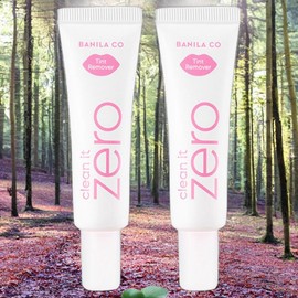 Banila Co. Cleansing Tissue, Eye Area Cleansing Clean It Zero Tint Remover for Sensitive Skin, 2 x 20ml / 바닐라코 클렌징 티슈 민감성 피부용 눈가 클렌징 클린 잇 제로 틴트 리무버 2개 20ml