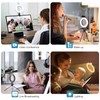 Sancheay Video Conference Lighting Kit, LED Ring Light for Webcam