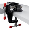 Bestgle Mini Bench Vise Adjustable Table Clamp Vice Portable Tabletop