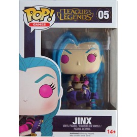 Funko League of Legends Jinx Pop Vinyl Figure, 3 years