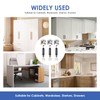 20 Sets 3-in-1 Cam Lock Connector Kit, Eccentric Furniture Fasteners