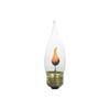 Dkaikai 1-Pack Realistic Flame Effect Light Bulb (Flame Shaped) -